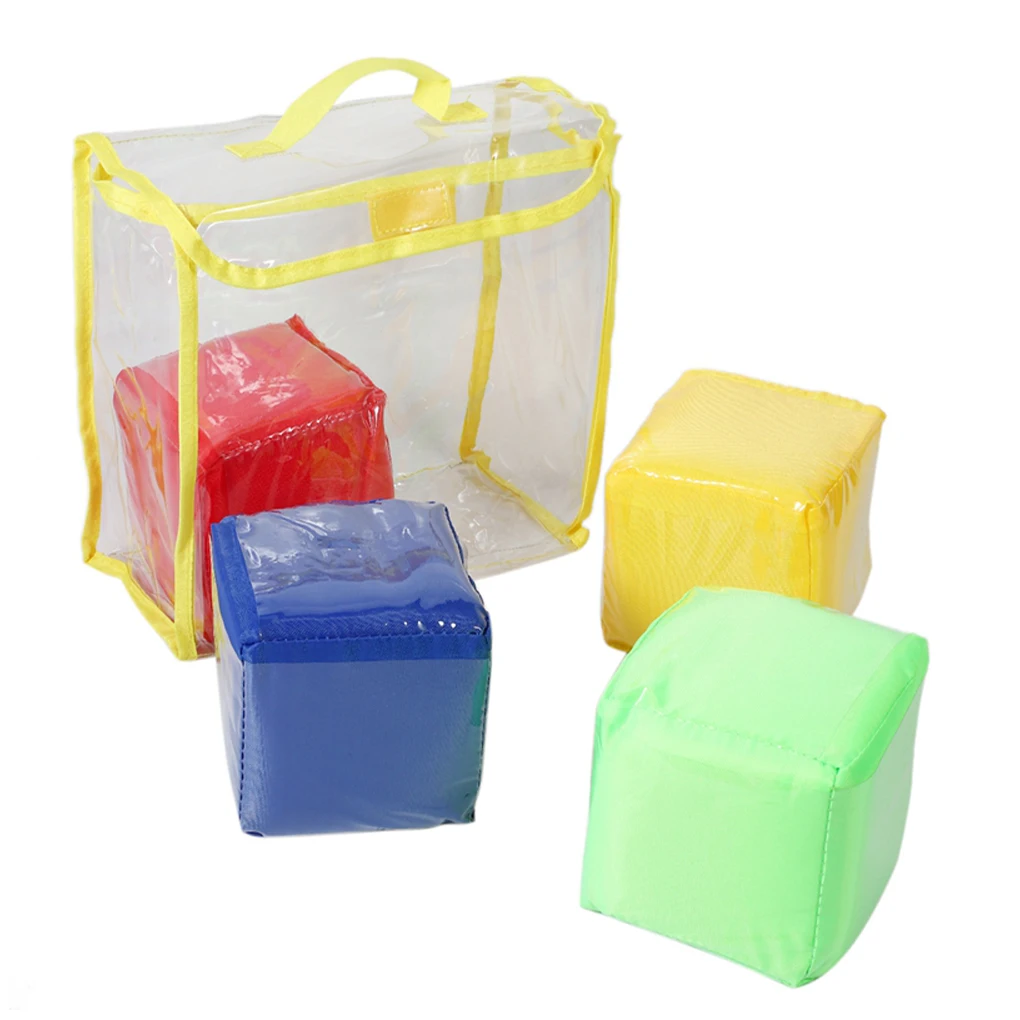 4 Pieces Children Play DIY Cube Pocket Squares Portable Family Early Educational Game Stacking Blocks for Home
4 Pieces Children Play DIY Cube Pocket Squares Portable Family Early Educational Game Stacking Blocks for Home