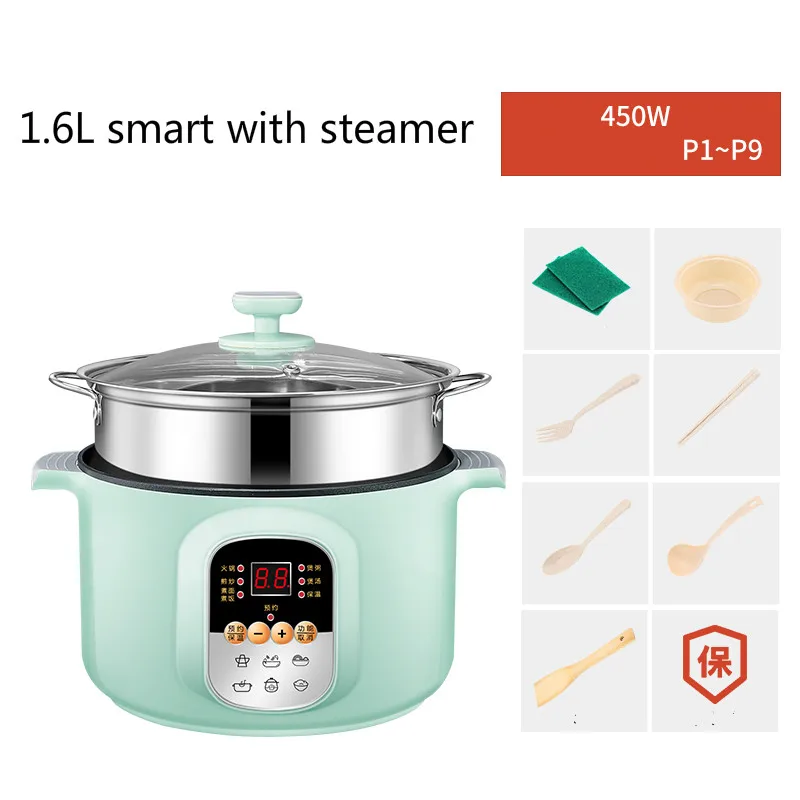 Small electric rice cooker for 1-2 people Mini single household multifunctional electric cooker for 2-3 people
Small electric rice cooker for 1-2 people Mini single household multifunctional electric cooker for 2-3 people