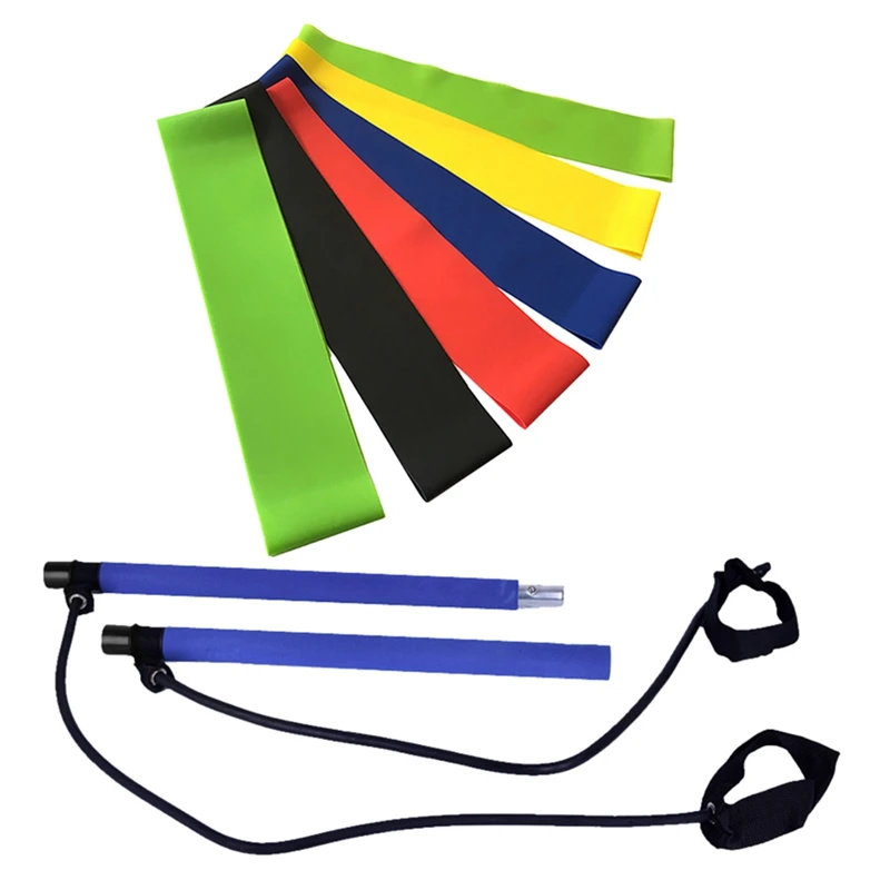 Pilates Bar Kit With Resistance Band Upgrade Kit With 5 Resistance Bands Portable Yoga Pilates Stick Gym At Home
Pilates Bar Kit With Resistance Band Upgrade Kit With 5 Resistance Bands Portable Yoga Pilates Stick Gym At Home