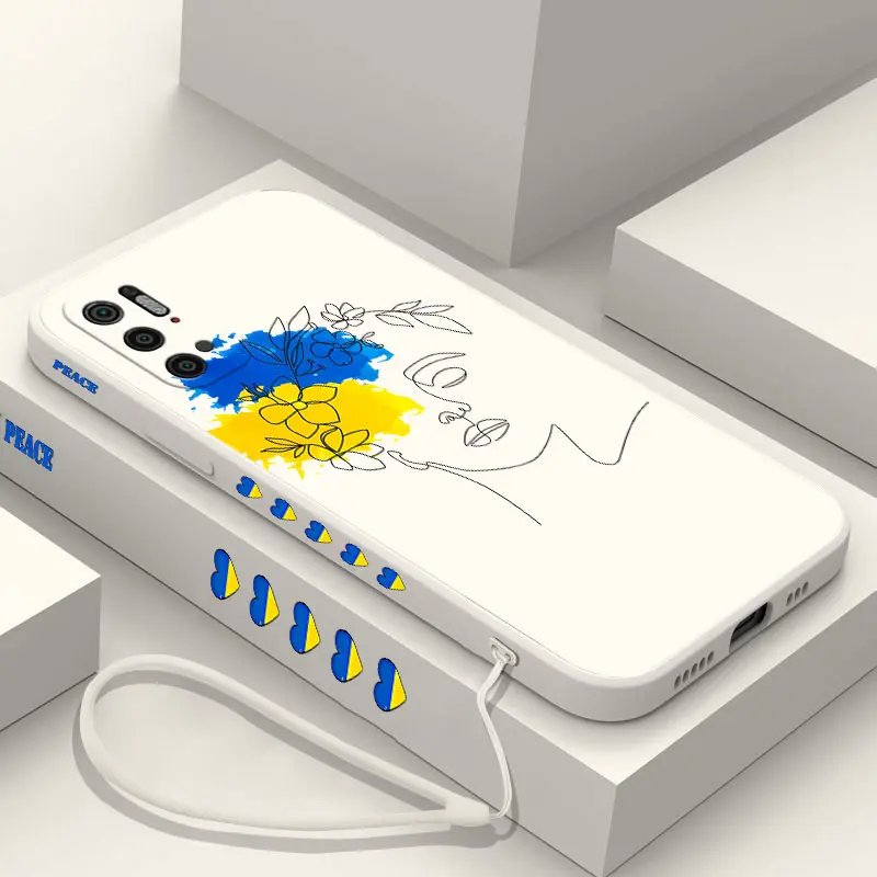 Ukraine Flag Art Phone Case For Xiaomi Poco C31 X4 M4 F3 X3 NFC M3 M2 X2 Pro 4G 5G GT Liquid Silicone Cover with Strap
Ukraine Flag Art Phone Case For Xiaomi Poco C31 X4 M4 F3 X3 NFC M3 M2 X2 Pro 4G 5G GT Liquid Silicone Cover with Strap