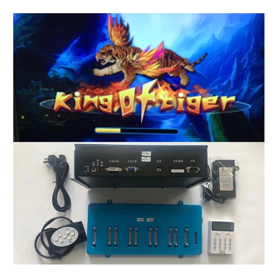 King of Tiger Earn Money Fish Table Gambling Arcade Hunter Simulator Game Board for Sale
King of Tiger Earn Money Fish Table Gambling Arcade Hunter Simulator Game Board for Sale
