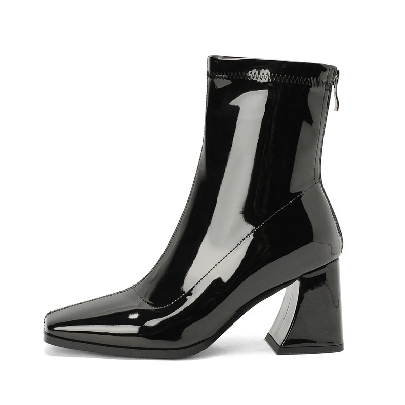 Fashion Leisure Autumn Winter Women Boots Concise Western Style Cozy Square Heel High Quality Zipper Ankle Boots Shoes Woman 43
Fashion Leisure Autumn Winter Women Boots Concise Western Style Cozy Square Heel High Quality Zipper Ankle Boots Shoes Woman 43