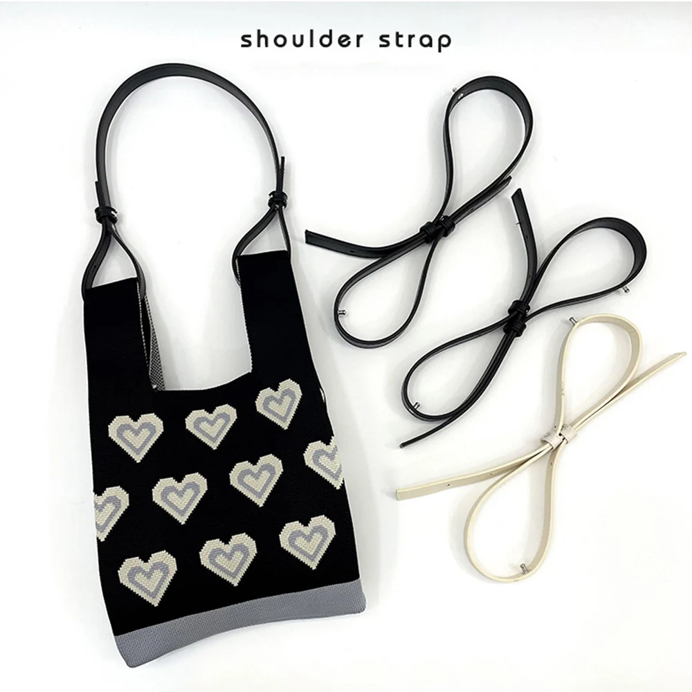 PU Bag Straps For Knitted Bag Shopping Bag Extended Belt DIY Shoulder Straps Black Handbag Belts Adjustable Bag Accessories
PU Bag Straps For Knitted Bag Shopping Bag Extended Belt DIY Shoulder Straps Black Handbag Belts Adjustable Bag Accessories