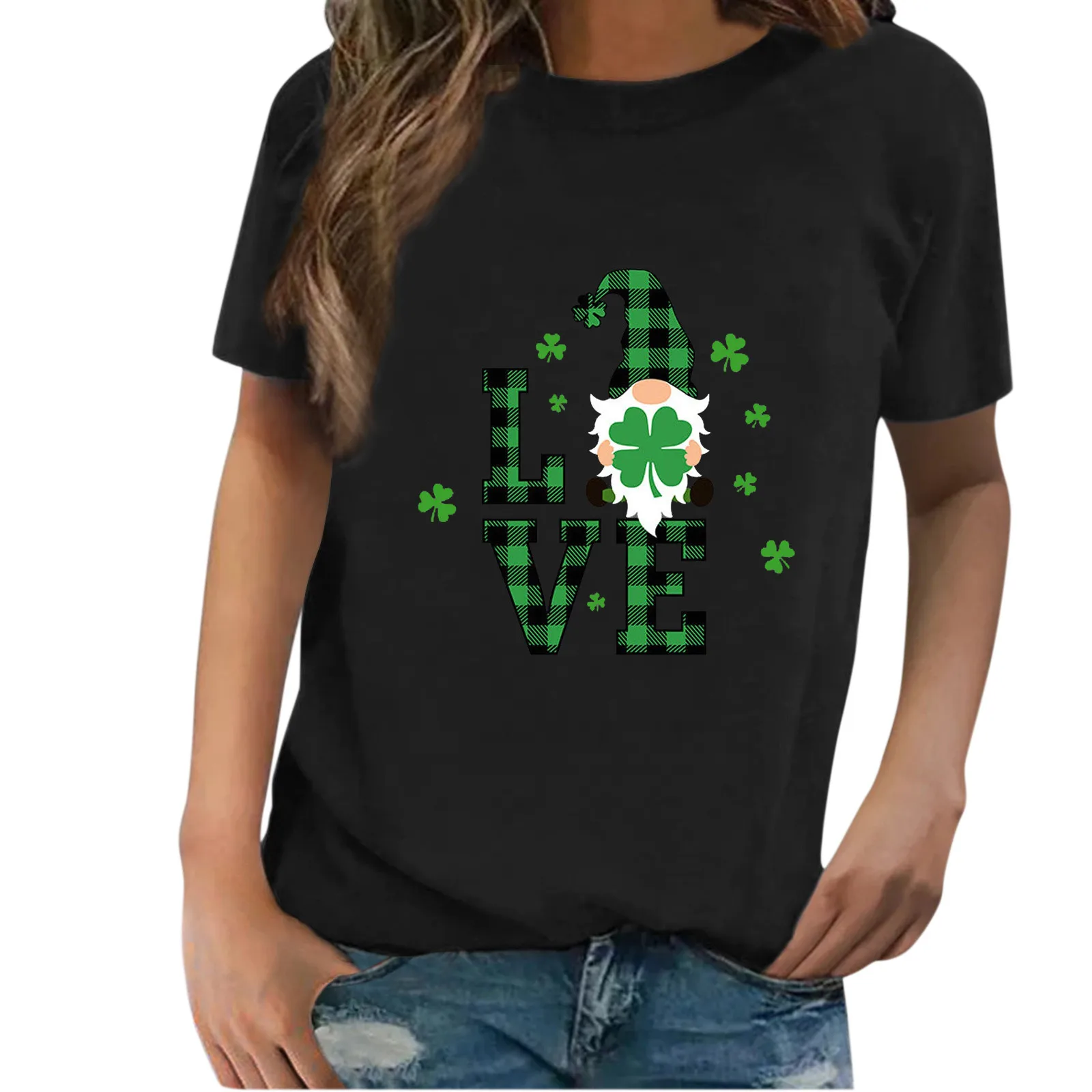 Women's Short Sleeves O-neck St. Patrick's Day Print Casual Pullover Tee Tops Tunic T Shirt Women T-shirt 2022 Clothes Рубашка
Women's Short Sleeves O-neck St. Patrick's Day Print Casual Pullover Tee Tops Tunic T Shirt Women T-shirt 2022 Clothes Рубашка