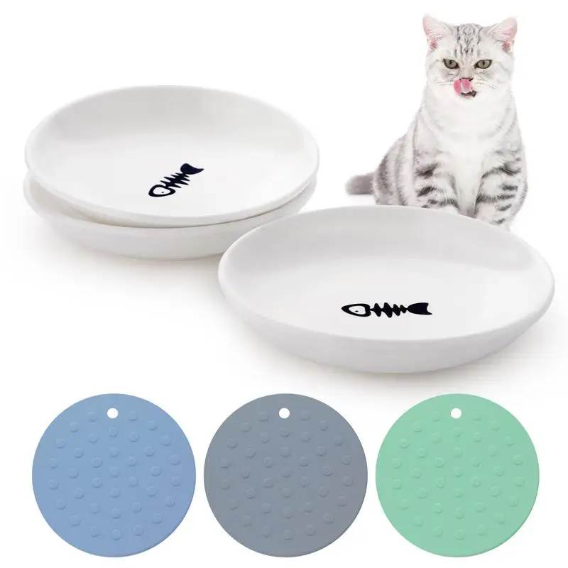 6Pcs/Set Cat Food Bowl Ceramic Kitten Water Bowl Puppy Feeding Dish With Bowl Mats Ceramic Pet Bowl Cat Food Feeding Accessories
6Pcs/Set Cat Food Bowl Ceramic Kitten Water Bowl Puppy Feeding Dish With Bowl Mats Ceramic Pet Bowl Cat Food Feeding Accessories