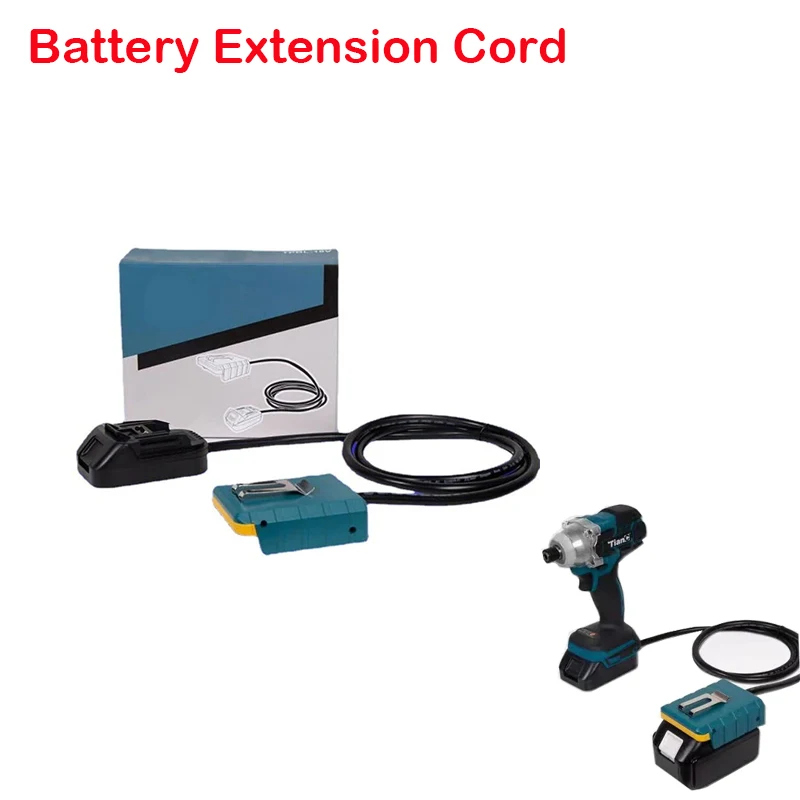 For Makita For Bosch For Milwaukee For DeWalt 18v lithium Batteries/tools Extension Cord Portable EU plug Tool Suitable
For Makita For Bosch For Milwaukee For DeWalt 18v lithium Batteries/tools Extension Cord Portable EU plug Tool Suitable