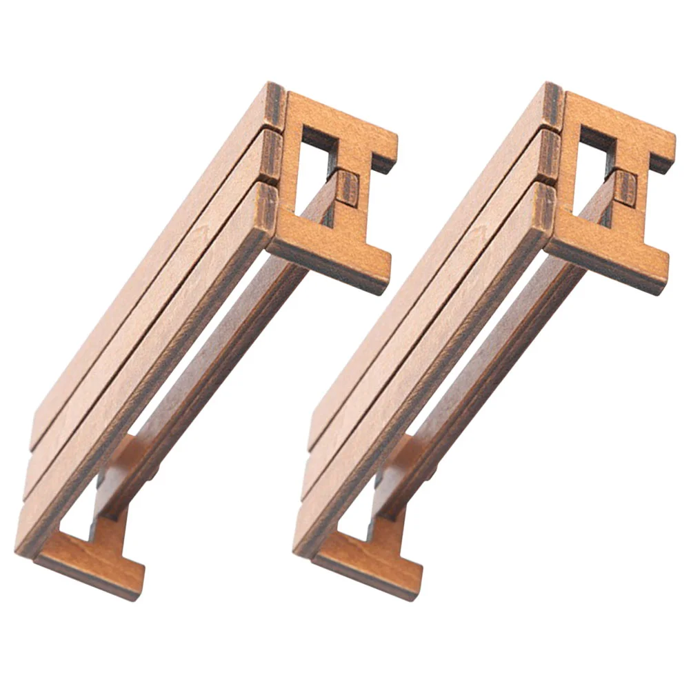 2Pcs Miniature House Bench Mini Chair Model Park Bench Model Tiny Bench Furniture
2Pcs Miniature House Bench Mini Chair Model Park Bench Model Tiny Bench Furniture