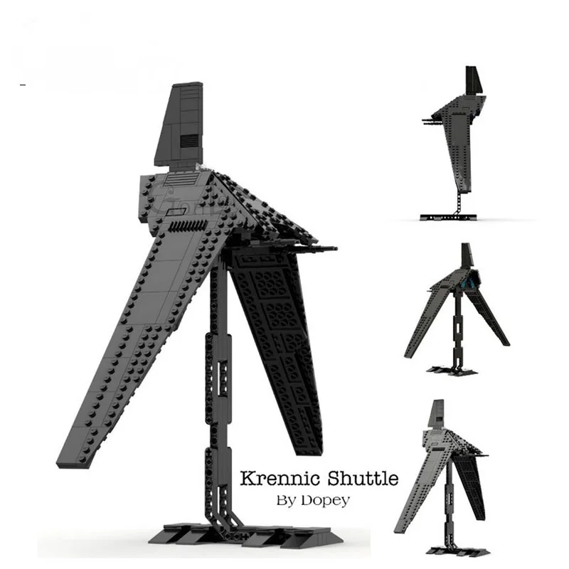 NEW Arrivals 324Pcs Parts MOC - Krennics Imperial Shuttle Midi Scale Building Blocks Assemble Bricks Model DIY Toys Gifts
NEW Arrivals 324Pcs Parts MOC - Krennics Imperial Shuttle Midi Scale Building Blocks Assemble Bricks Model DIY Toys Gifts
