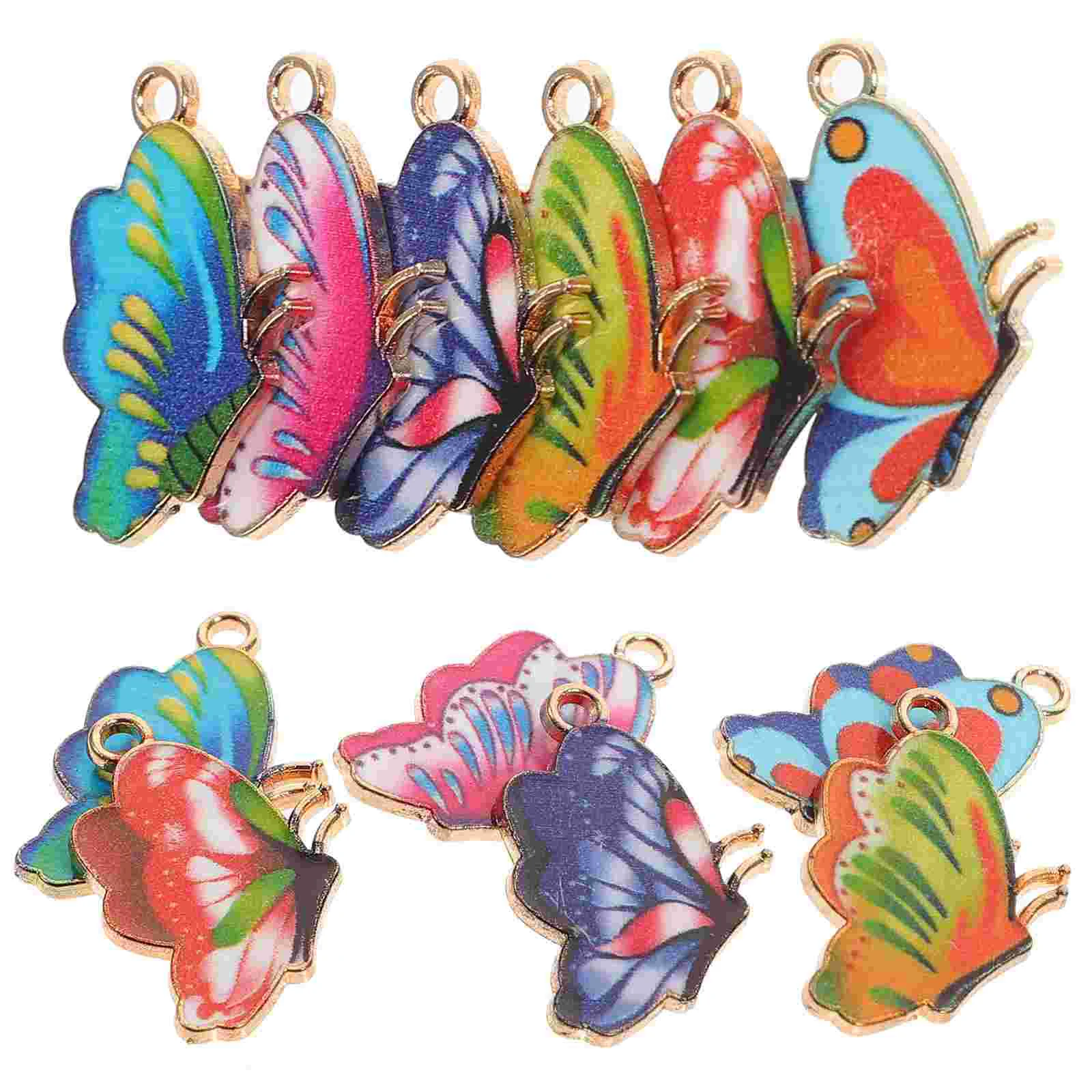 18pcs Butterfly Jewelry Charms Butterfly Pendants DIY Jewelry Bracelet Making Butterfly Enamel Charms
18pcs Butterfly Jewelry Charms Butterfly Pendants DIY Jewelry Bracelet Making Butterfly Enamel Charms