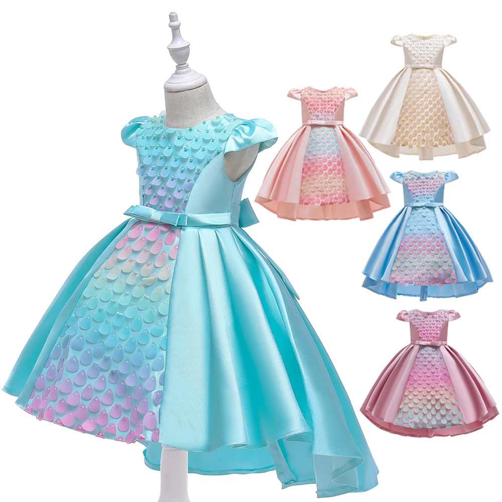 2022 Kids for Girl Bow Trailing Dress Christmas Birthday Party Elegant Wedding Palace Evening Piano Playing Clothing Vestidos
2022 Kids for Girl Bow Trailing Dress Christmas Birthday Party Elegant Wedding Palace Evening Piano Playing Clothing Vestidos
