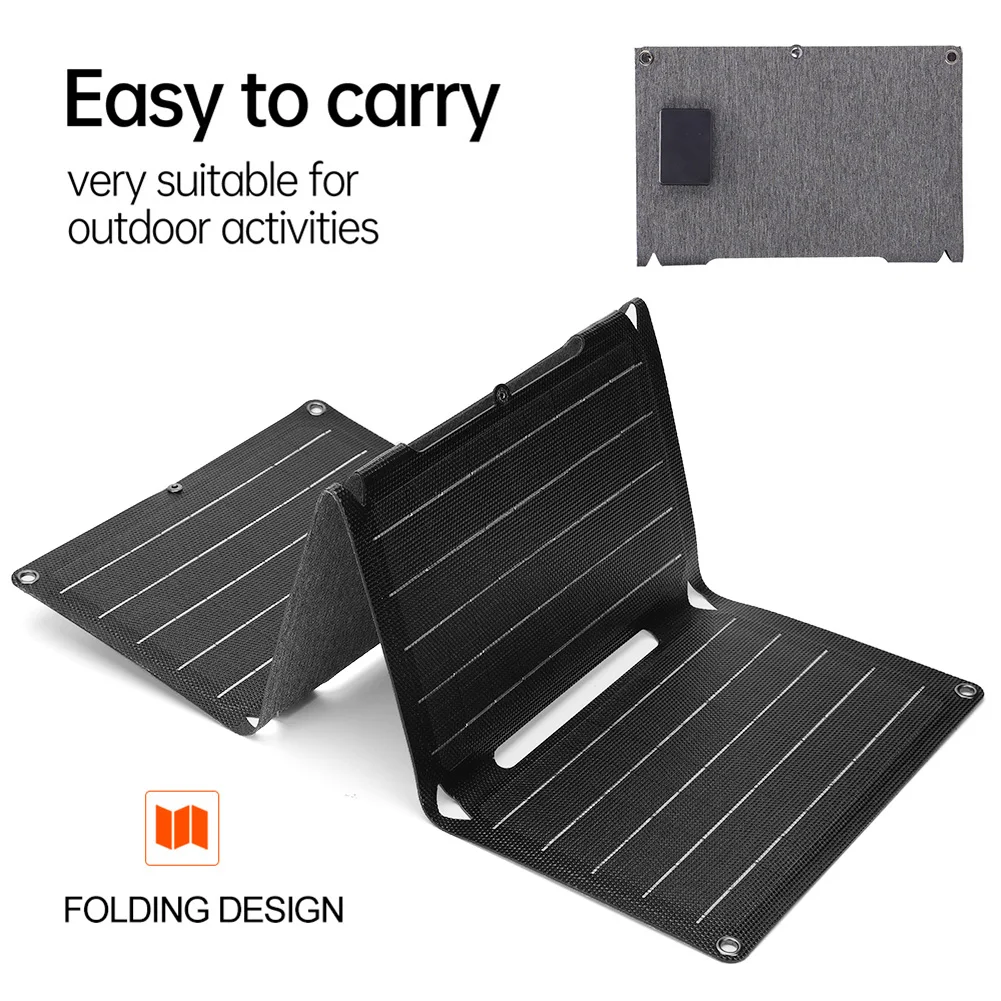 Портативное зарядное устройство на солнечной батарее, 40 Вт, водонепроницаемое зарядное устройство, солнечная панель DC5521 18 в/USB 3,0 5 В/Type-C для туризма, кемпинга, пешего туризма
Портативное зарядное устройство на солнечной батарее, 40 Вт, водонепроницаемое зарядное устройство, солнечная панель DC5521 18 в/USB 3,0 5 В/Type-C для туризма, кемпинга, пешего туризма