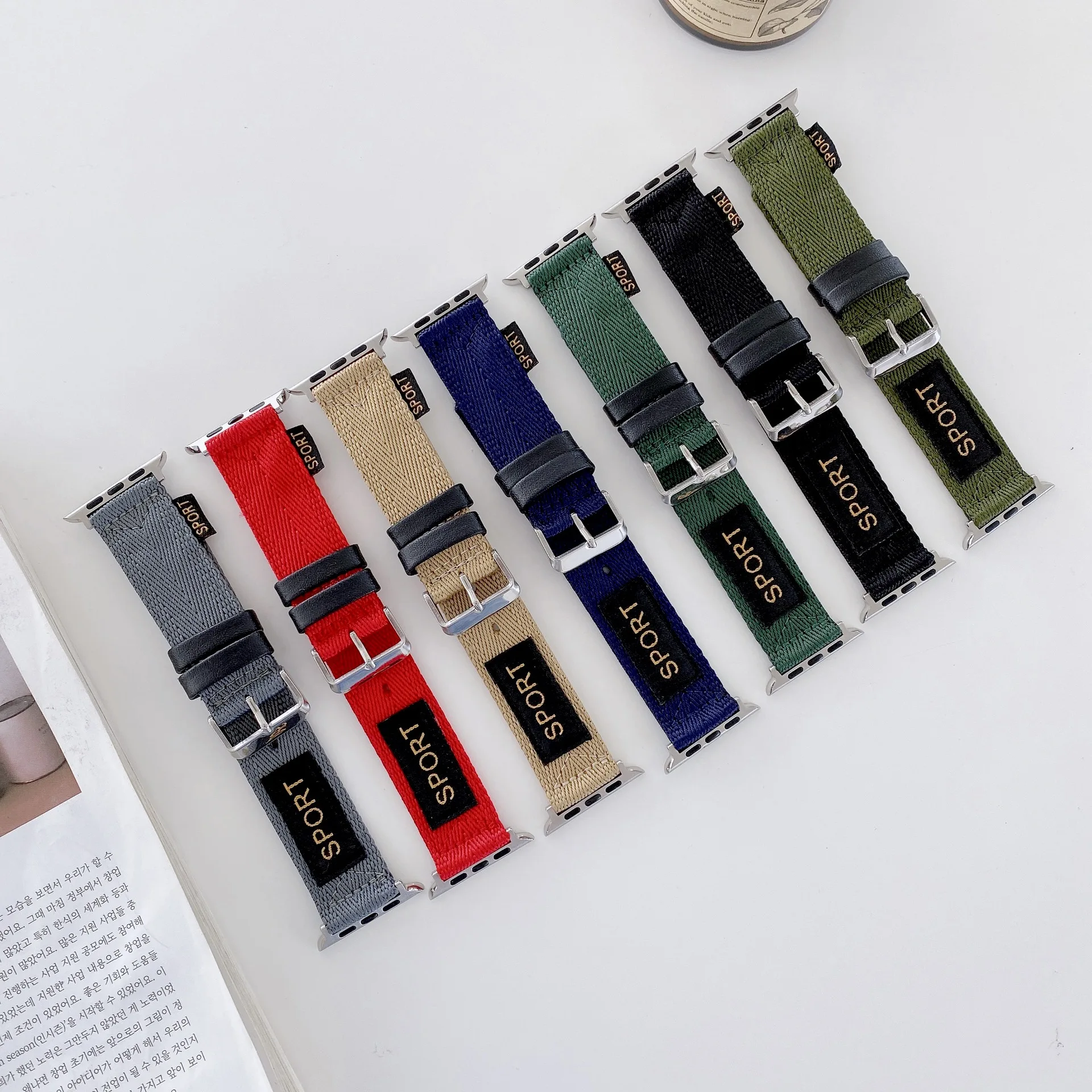 Nylon Strap Loop For Apple Watch Band 7 41mm 45mm 42mm 40mm For iWatch 6 Se 5 4 3 2 Sports Canvas Wirstband 38mm 44mm Bracelet
Nylon Strap Loop For Apple Watch Band 7 41mm 45mm 42mm 40mm For iWatch 6 Se 5 4 3 2 Sports Canvas Wirstband 38mm 44mm Bracelet