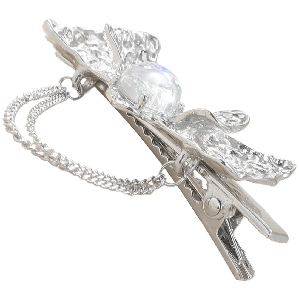 Bow Chain Hair Clip Girl Hair Clip Metal Hair Clip Decorative Hair Clip for Party
Bow Chain Hair Clip Girl Hair Clip Metal Hair Clip Decorative Hair Clip for Party