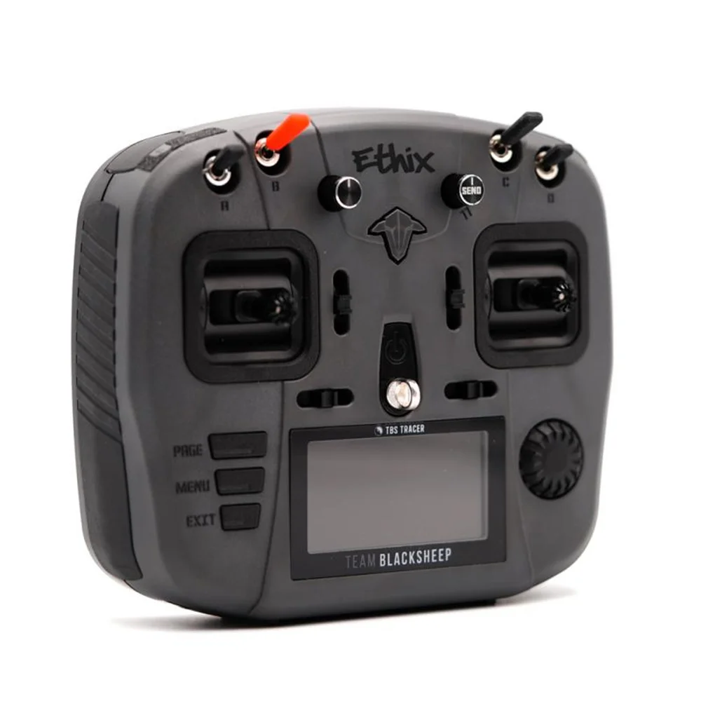 Blacksheep TBS Ethix MAMBO 2.4G Transmitter Remote Controller Lower Delay for RC Drone Airplane Helicopters
Blacksheep TBS Ethix MAMBO 2.4G Transmitter Remote Controller Lower Delay for RC Drone Airplane Helicopters
