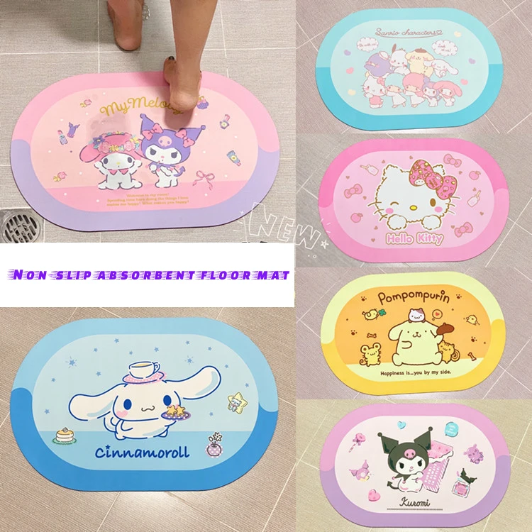 Мягкий Противоскользящий Быстросохнущий коврик Kawaii My Melody Cinnamoroll Purin Dog Nano Diatom
Мягкий Противоскользящий Быстросохнущий коврик Kawaii My Melody Cinnamoroll Purin Dog Nano Diatom