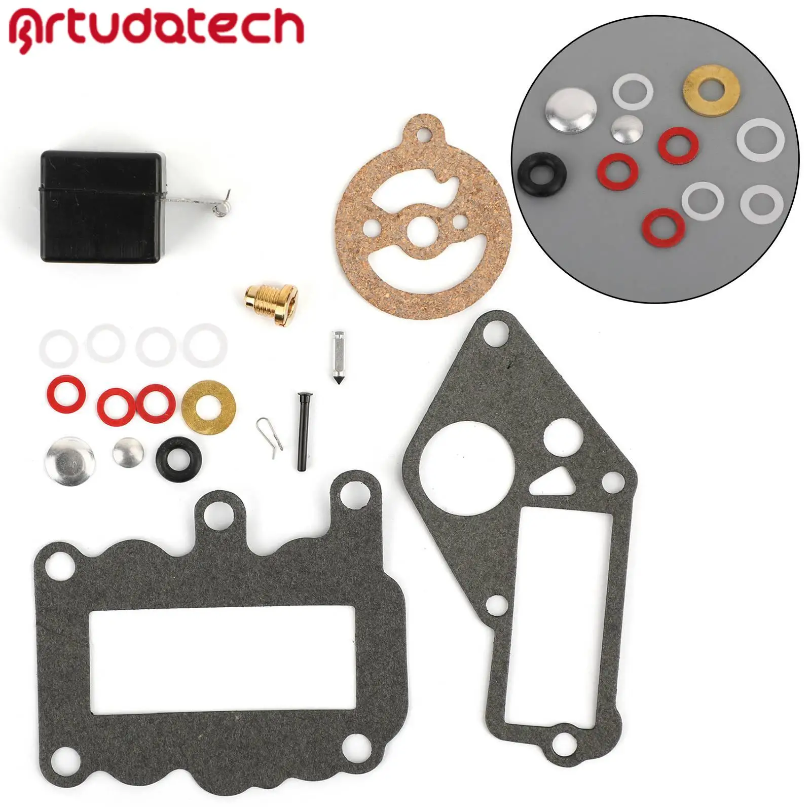 Artudatech 765630 382048 Carburetor Carb Rebuild Repair Kit for Johnson Evinrude 1964-1973 9.5 HP
Artudatech 765630 382048 Carburetor Carb Rebuild Repair Kit for Johnson Evinrude 1964-1973 9.5 HP