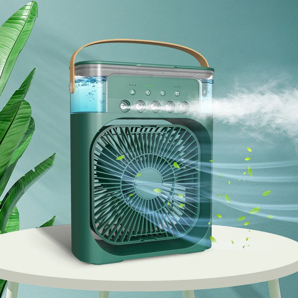 Cooling fan water-cooling 5 five spray USB fan desktop humidifier student dormitory office home air cooler
Cooling fan water-cooling 5 five spray USB fan desktop humidifier student dormitory office home air cooler