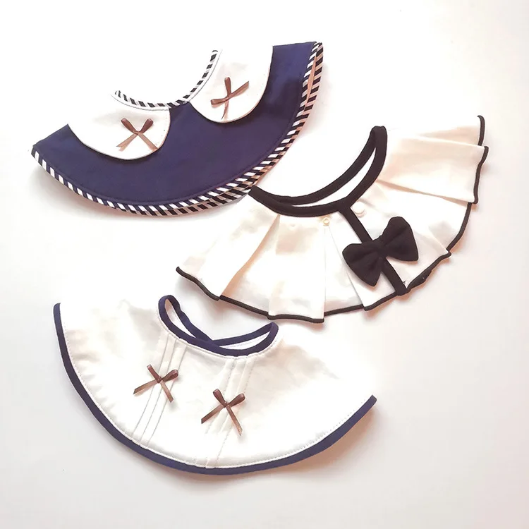 Korean Style Chic Baby Bib Cotton Baby 360 Round Saliva Towel Bow Children's Fake Collar Cute Baby Gift Drop Shipping Fashion
Korean Style Chic Baby Bib Cotton Baby 360 Round Saliva Towel Bow Children's Fake Collar Cute Baby Gift Drop Shipping Fashion