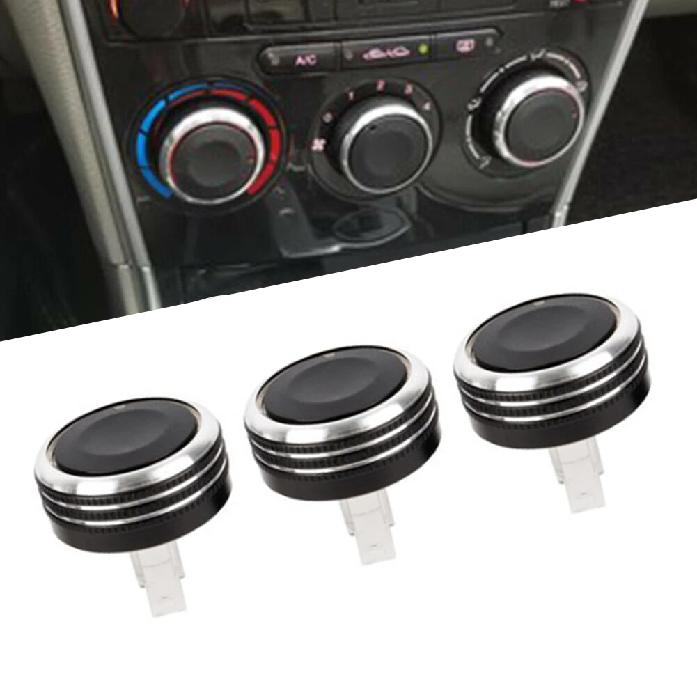 A/C Knob Button Car Truck Switches 3 Pcs/Set ABS Air Conditioning Black Controls Parts Interior Accessories None
A/C Knob Button Car Truck Switches 3 Pcs/Set ABS Air Conditioning Black Controls Parts Interior Accessories None