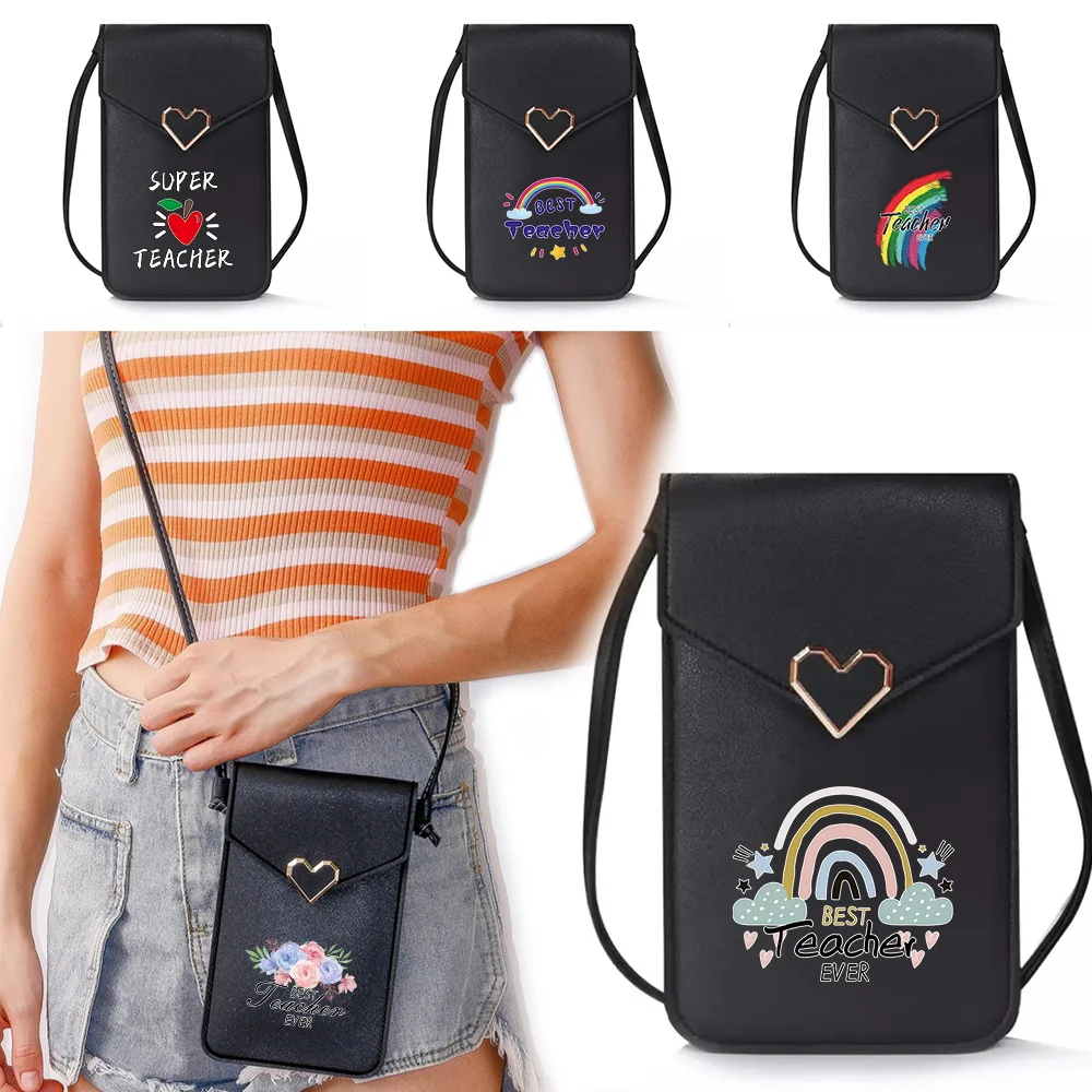 Small Shoulder Bags Women Mobile Phone Bag Mini Messenger Purse Lady Wallet New Crossbody Handag Teacher Print Protective Cover
Small Shoulder Bags Women Mobile Phone Bag Mini Messenger Purse Lady Wallet New Crossbody Handag Teacher Print Protective Cover