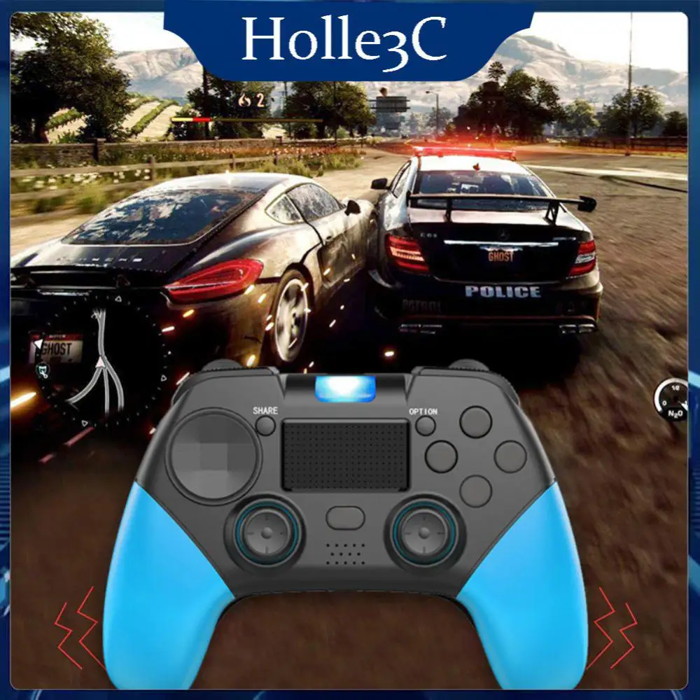 

Six Axis Gamepad Touch Screen Vibration Wireless Controller 1000mah Handle Wireless Game Controllers Portable