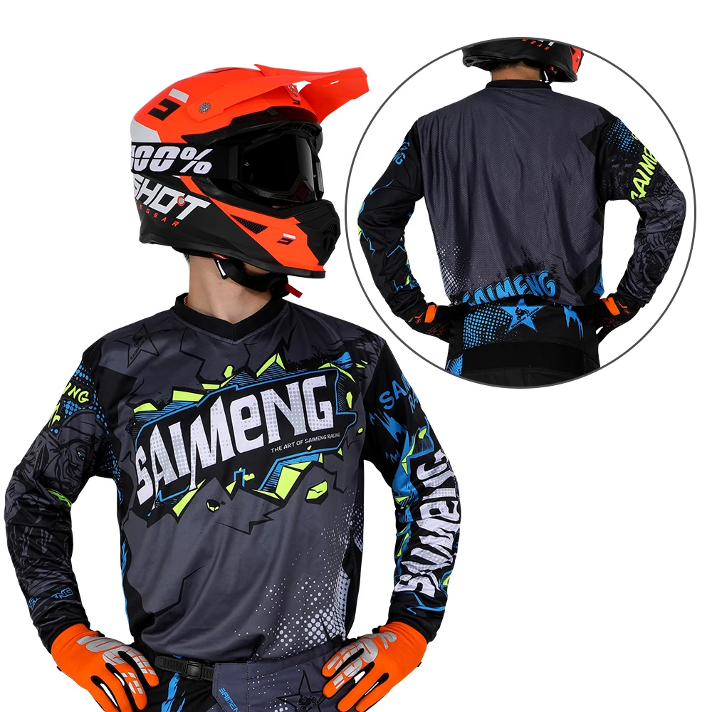 Motocross Jersey racing Motorcycle Mens Miss clothes Motorbike Off-road Enduro Team custom name number LOGO printing DH
Motocross Jersey racing Motorcycle Mens Miss clothes Motorbike Off-road Enduro Team custom name number LOGO printing DH