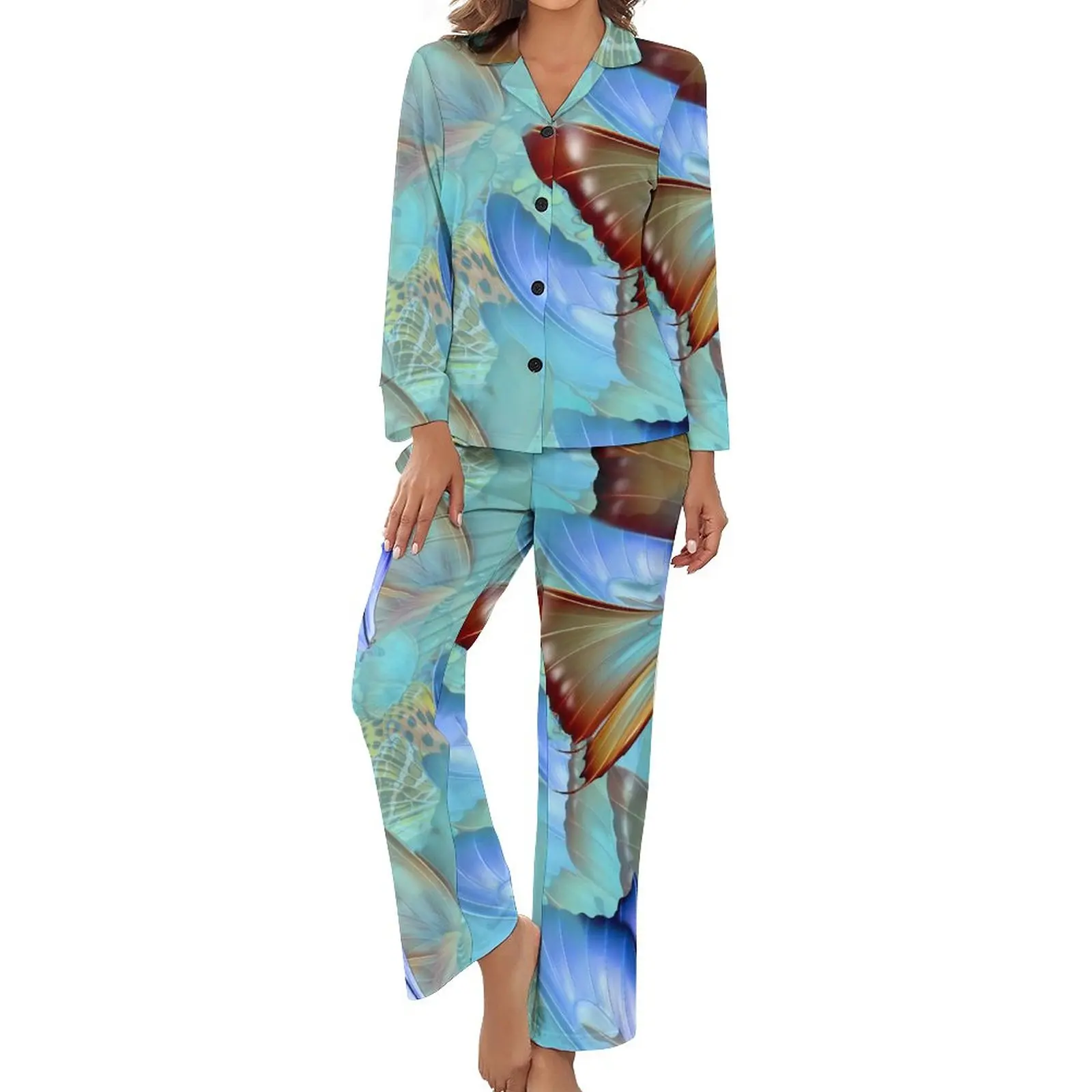 Теплые пижамные комплекты с длинным рукавом и абстрактным рисунком, 2 предмета, Повседневная Осенняя Дизайнерская одежда для сна, подарок на день рождения
Теплые пижамные комплекты с длинным рукавом и абстрактным рисунком, 2 предмета, Повседневная Осенняя Дизайнерская одежда для сна, подарок на день рождения