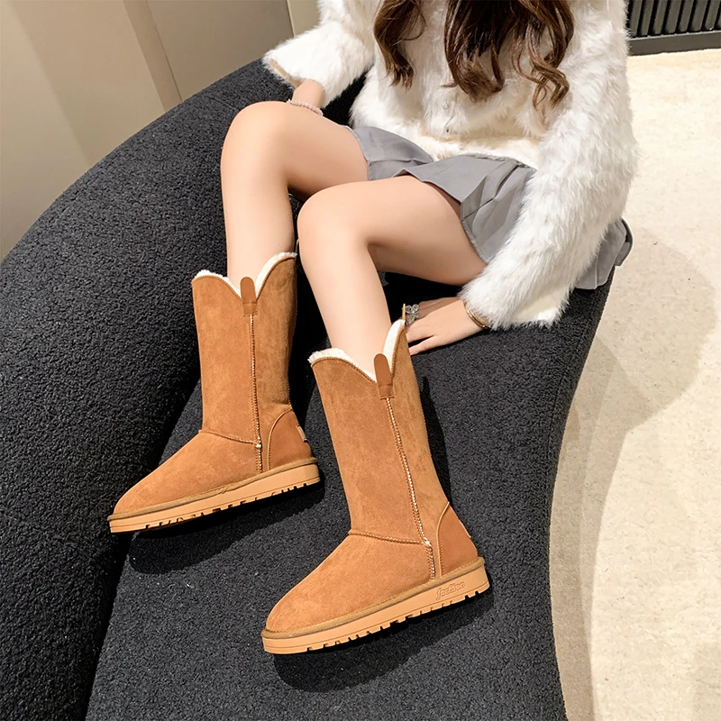 2023 New Style Winter Snow Boots Women Anti Slip Casual Woman Shoe Winter Boot Female Warm Plush Mid-calf Boots Long Botas Mujer
2023 New Style Winter Snow Boots Women Anti Slip Casual Woman Shoe Winter Boot Female Warm Plush Mid-calf Boots Long Botas Mujer