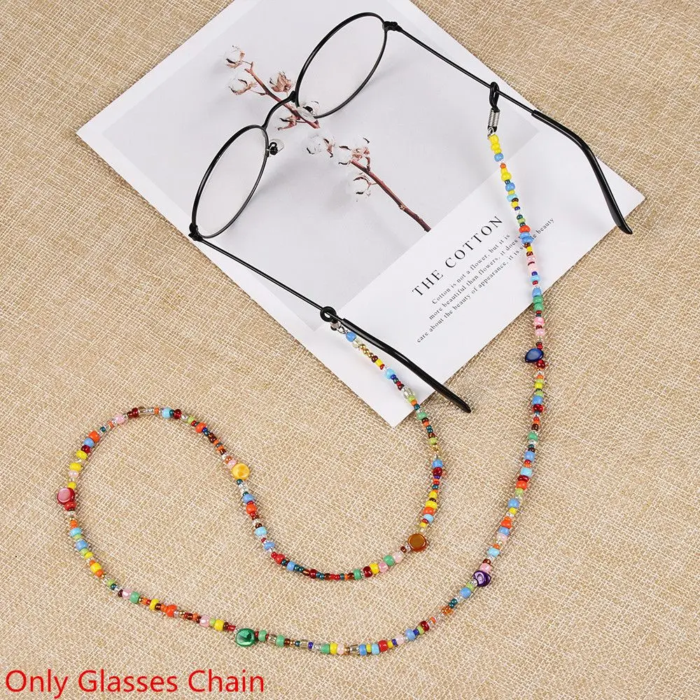 Fashion Reading Glasses Colored Beads Anti-slip Glasses Chain Women's Necklace Eyeglass Lanyard Mask Strap Eyewear Accessories
Fashion Reading Glasses Colored Beads Anti-slip Glasses Chain Women's Necklace Eyeglass Lanyard Mask Strap Eyewear Accessories