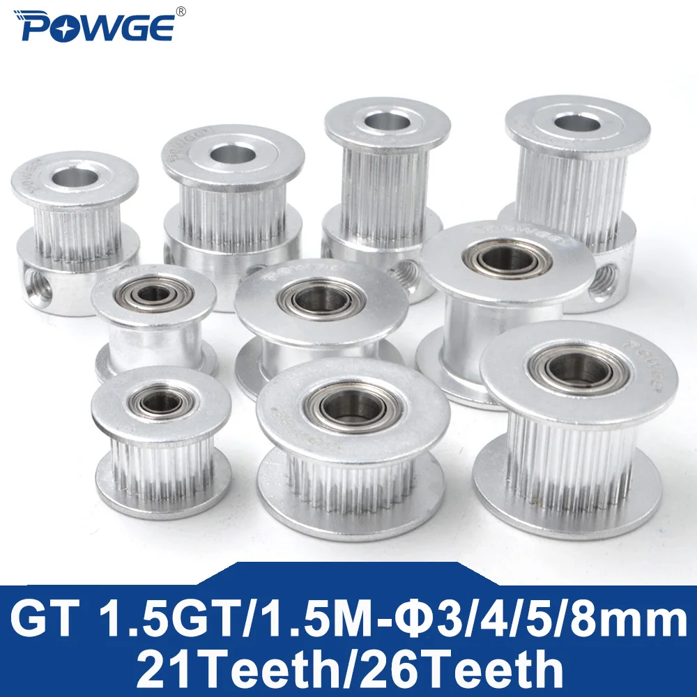 Шкив-направляющая POWGE GT 21 26 зубов 1.5GT 1.5M
Шкив-направляющая POWGE GT 21 26 зубов 1.5GT 1.5M