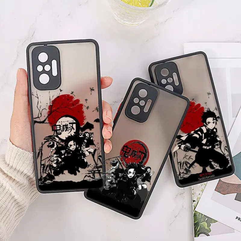 Demon Slayer Kimetsu No Yaiba Case For Redmi Note 10 Pro Funda Redmi Note 8 9 10 11 POCO M3 M4 Pro 5 6 Matte Cover Tanjiro Anime
Demon Slayer Kimetsu No Yaiba Case For Redmi Note 10 Pro Funda Redmi Note 8 9 10 11 POCO M3 M4 Pro 5 6 Matte Cover Tanjiro Anime
