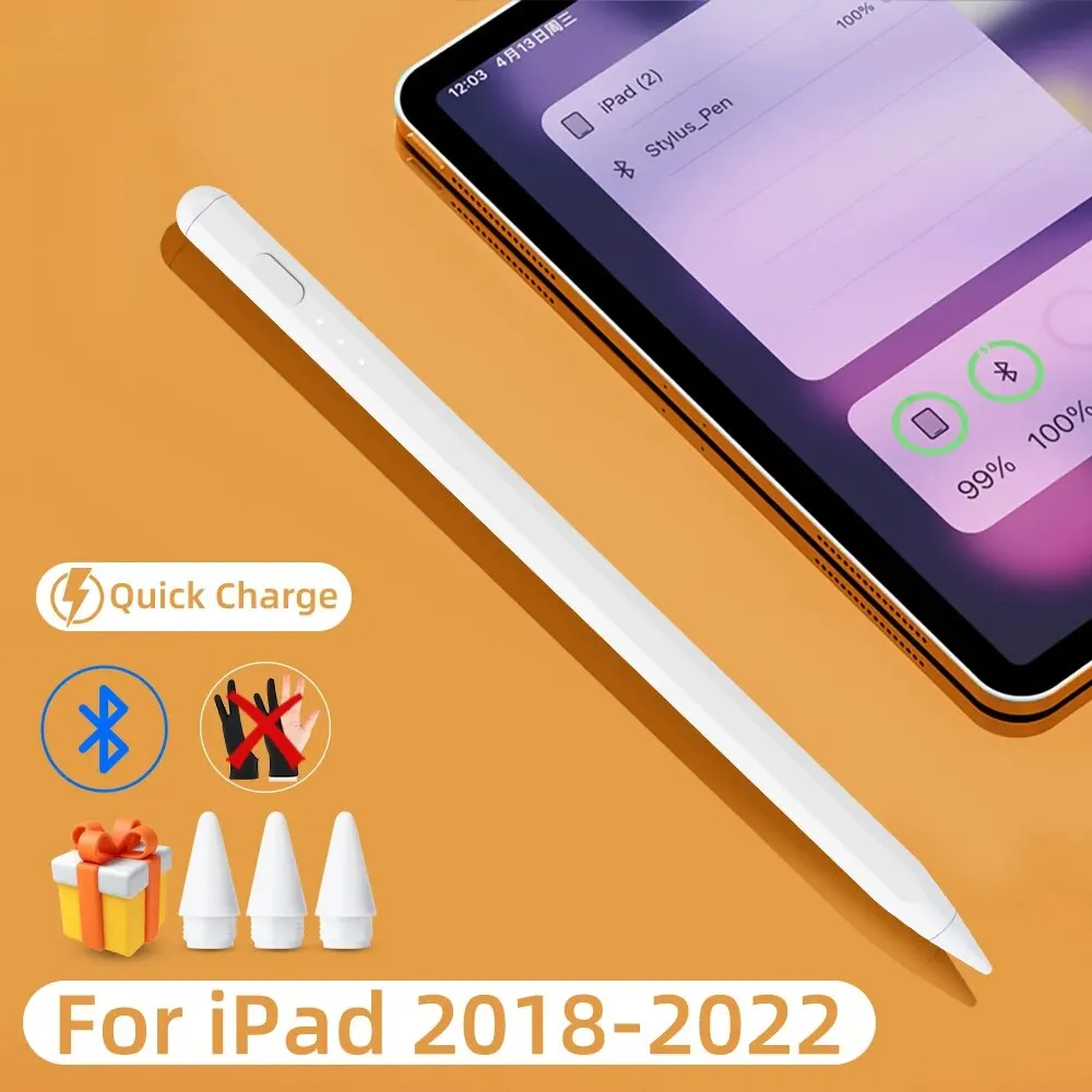 Apple Pencil Bluetooth Stylus iPad Pencil For Air 4 5 Pro 11 12.9 10.2 9.7 Mini 6 Pressure Sensitive Pen iPad Accessories
Apple Pencil Bluetooth Stylus iPad Pencil For Air 4 5 Pro 11 12.9 10.2 9.7 Mini 6 Pressure Sensitive Pen iPad Accessories