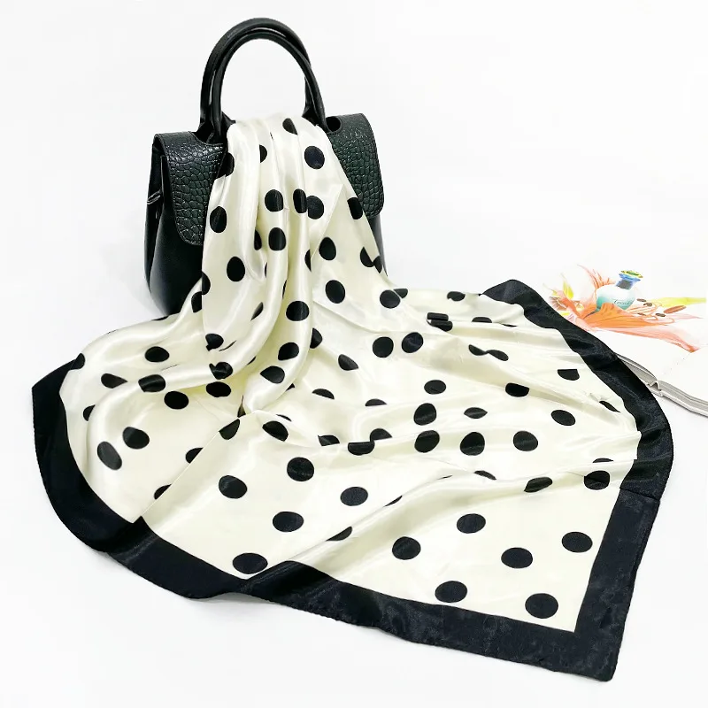 2021 New Wave Dot Printing Silk Scarf Ladies Silk Satin Square Scarf European and American Shawl Scarf Turban
2021 New Wave Dot Printing Silk Scarf Ladies Silk Satin Square Scarf European and American Shawl Scarf Turban