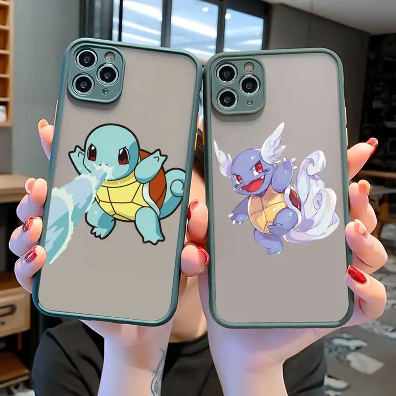 BANDAI Squirtle Pokémon Phone Case for iPhone X XR XS 7 8 Plus 11 12 13 pro MAX 13mini Translucent Matte Case
BANDAI Squirtle Pokémon Phone Case for iPhone X XR XS 7 8 Plus 11 12 13 pro MAX 13mini Translucent Matte Case