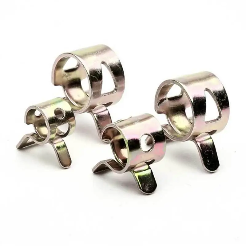 10mm Spring Clip Fuel Line Hose Water Pipe Air Tube Clamps Fastener material optional Japanese clamp
10mm Spring Clip Fuel Line Hose Water Pipe Air Tube Clamps Fastener material optional Japanese clamp