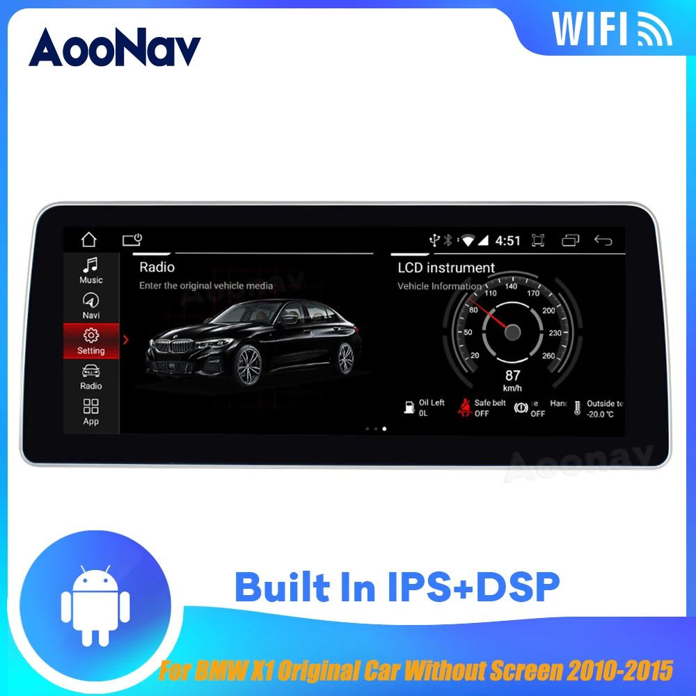 Автомагнитола 2 Din с GPS-навигацией, радио, мультимедийный плеер для BMW X1, оригинальный автомобиль без экрана 2010-2015, автомагнитола, плеер
Автомагнитола 2 Din с GPS-навигацией, радио, мультимедийный плеер для BMW X1, оригинальный автомобиль без экрана 2010-2015, автомагнитола, плеер