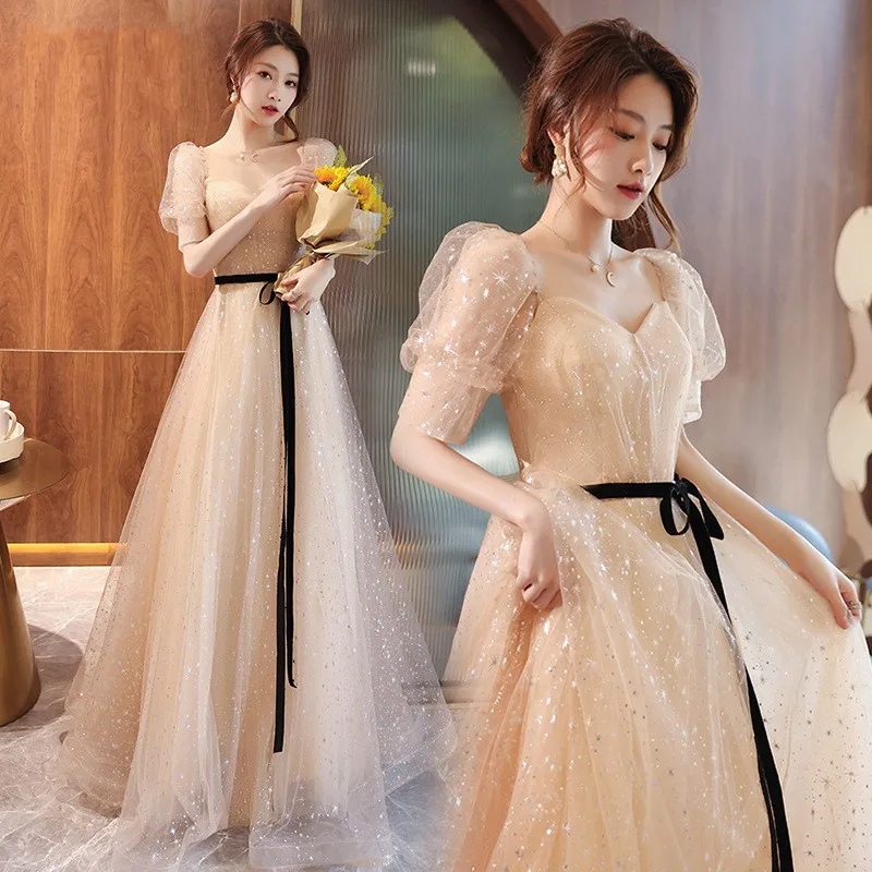 Женское вечернее платье цвета шампанского, элегантное кружевное платье с V-образным вырезом для выпусквечерние вечера, 2022
Женское вечернее платье цвета шампанского, элегантное кружевное платье с V-образным вырезом для выпусквечерние вечера, 2022