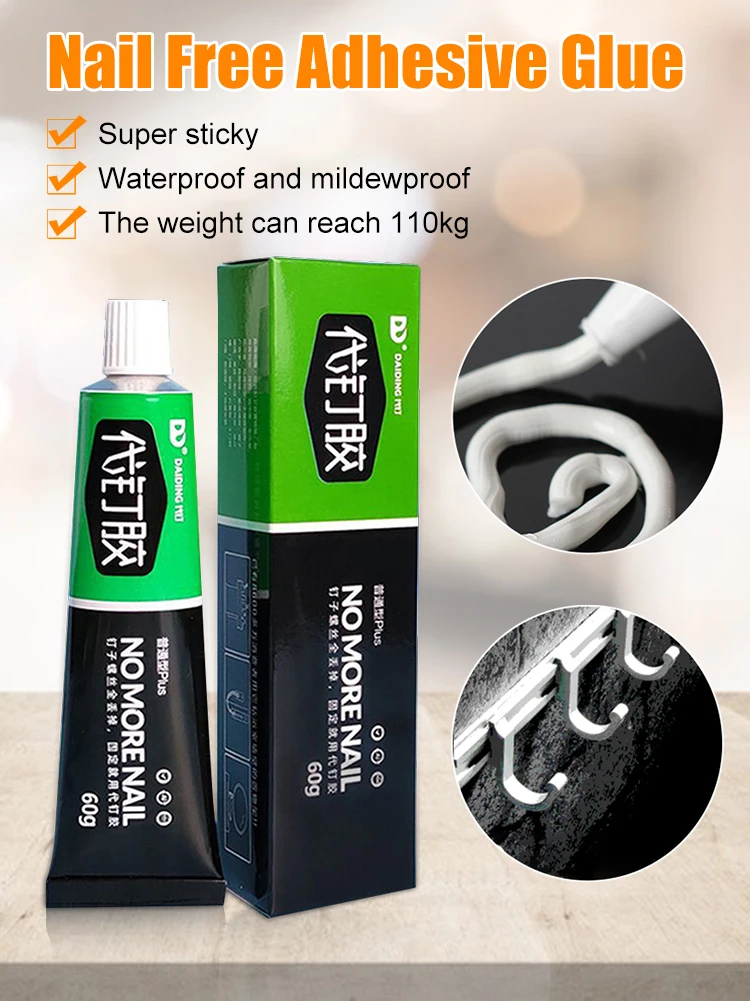 Multifunctional Glue Quick Drying Glue Strong Adhesive Sealant Fix Glue Nail Free Adhesive For Plastic Glass Metal Ceramic
Multifunctional Glue Quick Drying Glue Strong Adhesive Sealant Fix Glue Nail Free Adhesive For Plastic Glass Metal Ceramic