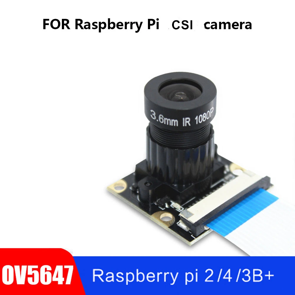 Cable Camera 1080P For Raspberry HBV-1509B -36 Mini Camera Pi 4B/3B+ 2B B+