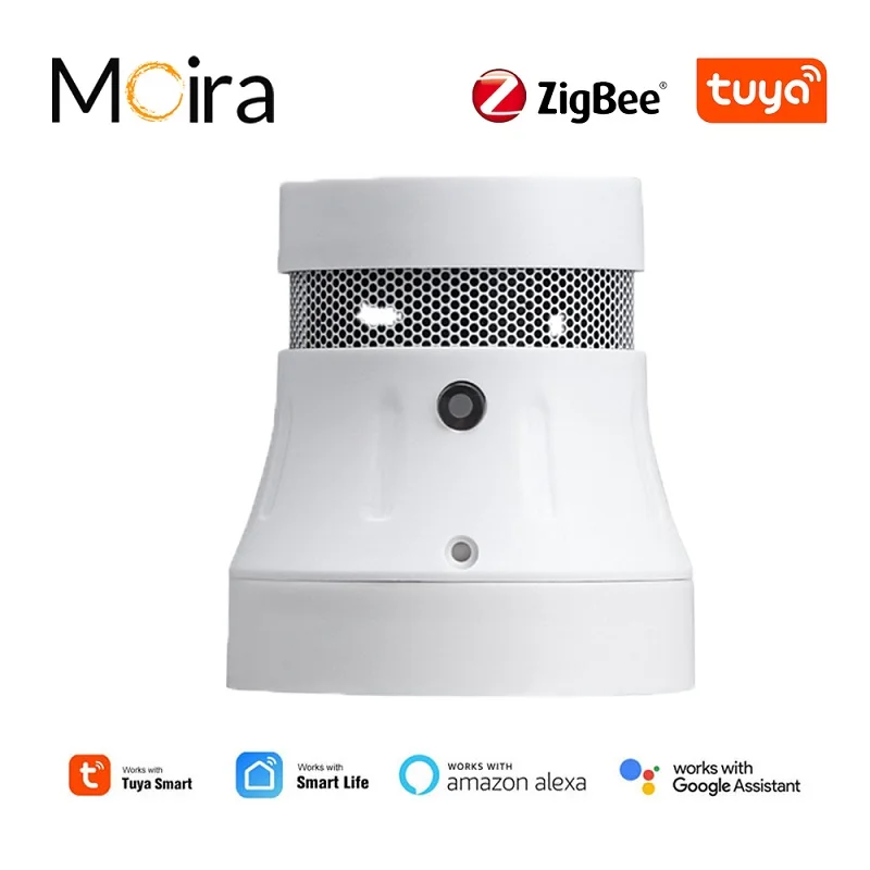 Wifi/Zigbee Tuya Smart Smoke Detector Sensor 80DB Alarm Fire Smoke Detector Wifi Fire Protection Home Security Alarm Smart Life
Wifi/Zigbee Tuya Smart Smoke Detector Sensor 80DB Alarm Fire Smoke Detector Wifi Fire Protection Home Security Alarm Smart Life
