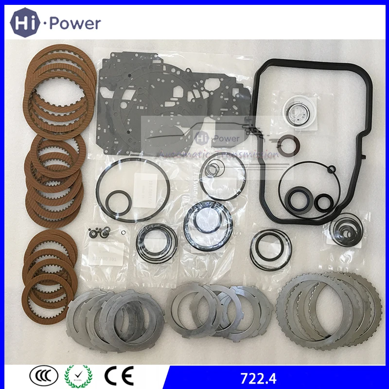 722.4 Automatic Transmission Master Rebuild Kit Transmission Friction/Steel Plate +Repair Kit For MERCEDES BENZ 190 300 A CLASS
722.4 Automatic Transmission Master Rebuild Kit Transmission Friction/Steel Plate +Repair Kit For MERCEDES BENZ 190 300 A CLASS