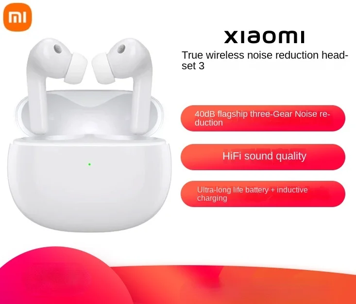 Xiaomi Zhen wireless noise reduction headset 3 active noise reduction Bluetooth hifi sound quality Xiaomi official flagship
Xiaomi Zhen wireless noise reduction headset 3 active noise reduction Bluetooth hifi sound quality Xiaomi official flagship