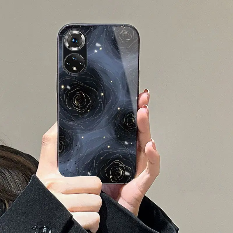 Vintage Black Rose Suitable For Huawei Nova 9/9se/9pro Phone Case Glass Full Package Personality
Vintage Black Rose Suitable For Huawei Nova 9/9se/9pro Phone Case Glass Full Package Personality