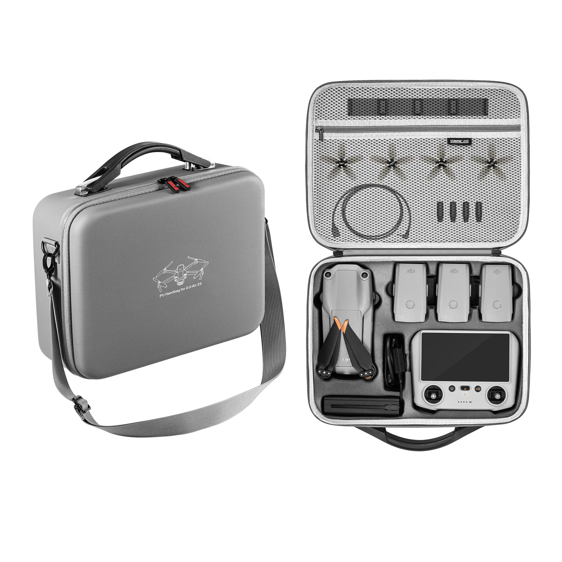 Shoulder Bag for DJI Air 2S Accessories Storage Bag PU Handbag For DJI RC Flight Combo Set Case For Mavic Air 2S Carrying Case
Shoulder Bag for DJI Air 2S Accessories Storage Bag PU Handbag For DJI RC Flight Combo Set Case For Mavic Air 2S Carrying Case