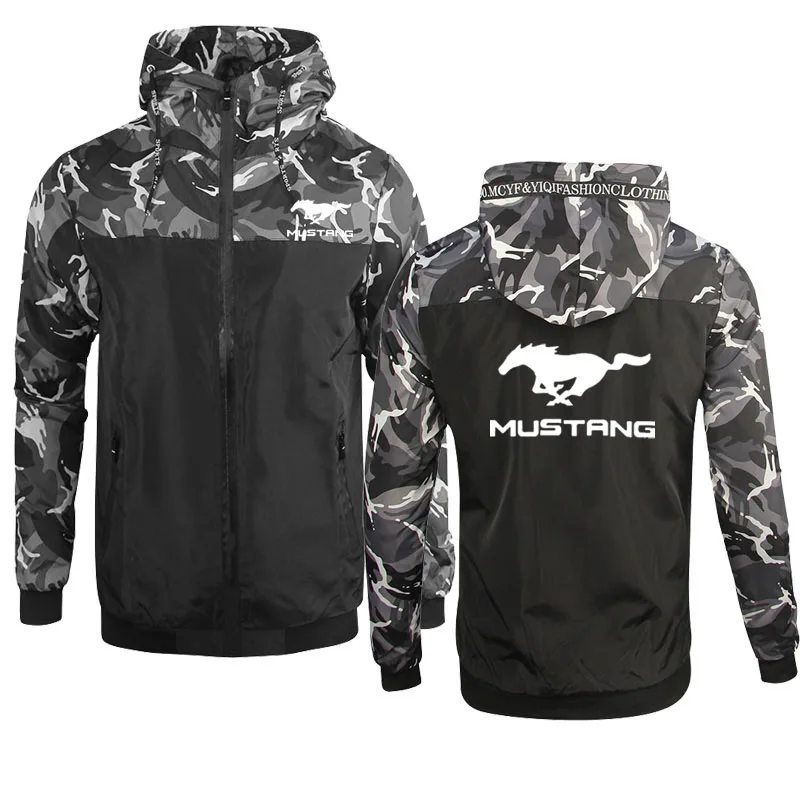 2022 New Spring Autumn Men Hoodies Mustang Car Logo printing Camouflage high quality cotton casual Men's Zip Jacket clothing
2022 New Spring Autumn Men Hoodies Mustang Car Logo printing Camouflage high quality cotton casual Men's Zip Jacket clothing