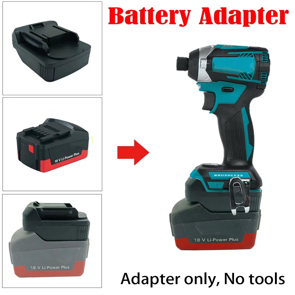 Battery Adapter Converter For Metabo 18V Batteries Convert To For 18V BL 1860 Lithium Battery Tools Accessories
Battery Adapter Converter For Metabo 18V Batteries Convert To For 18V BL 1860 Lithium Battery Tools Accessories