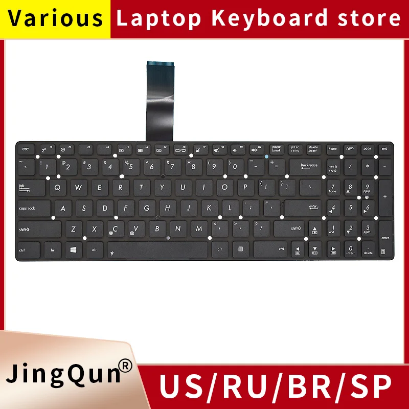 

Клавиатура для ноутбука ASUS K55V K55 K55A K55VD K55VJ K55VM K55VS A55 A55V A55XI A55DE A55DR R500v R700V F751 X751 X752