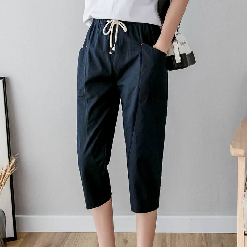 Solid Color Cotton Linen Harem Pants Women's 2022 Summer Thin Loose Cotton Linen Casual Pants Slim Women's Pants Korean Style
Solid Color Cotton Linen Harem Pants Women's 2022 Summer Thin Loose Cotton Linen Casual Pants Slim Women's Pants Korean Style