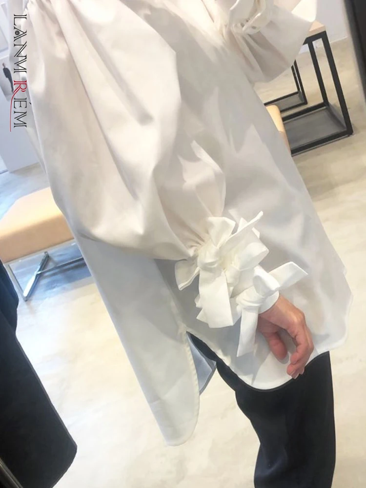 LANMREM Высококачественная блузка для женщин с бантом, круглым вырезом, длинными рукавами, однотонные тонкие топы, женская одежда, новинка 2023, 2YA3316
LANMREM Высококачественная блузка для женщин с бантом, круглым вырезом, длинными рукавами, однотонные тонкие топы, женская одежда, новинка 2023, 2YA3316