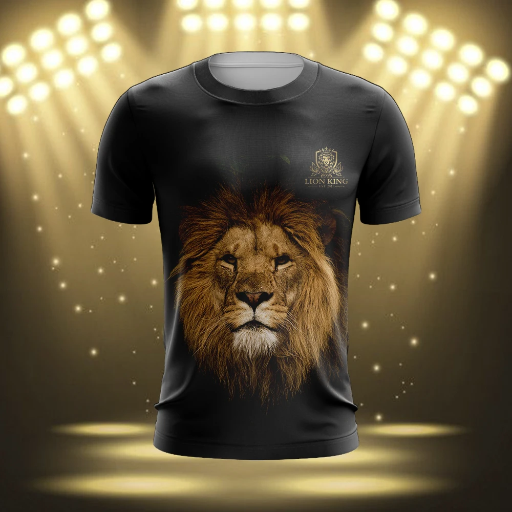 Essentials Korean Fashion Oversized 6XL Men's T-shirts Couple Tops Short Sleeve Tee Animal Tshirts Quick Dry T-shirt Party Lion
Essentials Korean Fashion Oversized 6XL Men's T-shirts Couple Tops Short Sleeve Tee Animal Tshirts Quick Dry T-shirt Party Lion